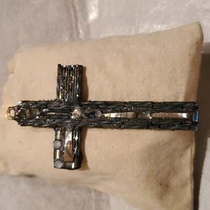 Beautiful custom one of a kind reversable cross